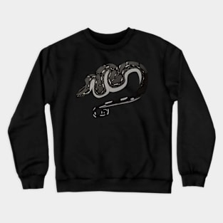 Black Devil Boa Constrictor Crewneck Sweatshirt